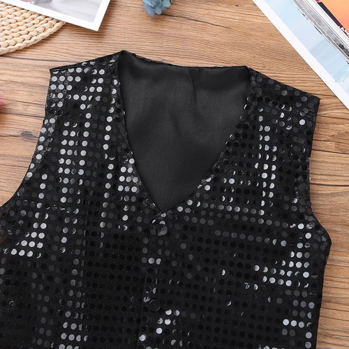 Boys Girls Waistcoat Youths Uniform Sleeveless Vest Unisex Jacket Pockets Top - Picture 67 of 69