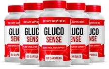 GlucoSense, Gluco Sense Blood Sugar Support Dietary Supplement (300 Capsules)