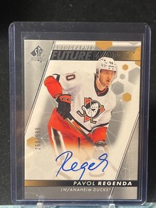 2022-23 SP Authentic Future Watch Auto #152 Pavol Regenda! #269/999