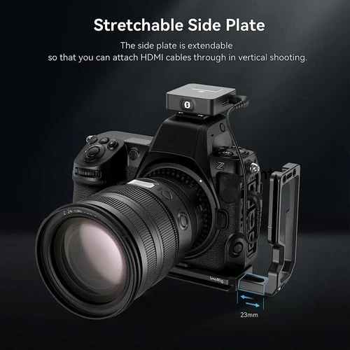 SmallRig Z 8 L-Bracket for Nikon Camera Quick Release L-Shape Mount Plate - Bild 3 von 9