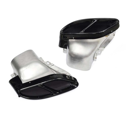 1Pair Car Exhaust Muffler Pipe Fit for Mercedes Benz W212 W213 W205 Tips - Picture 5 of 10