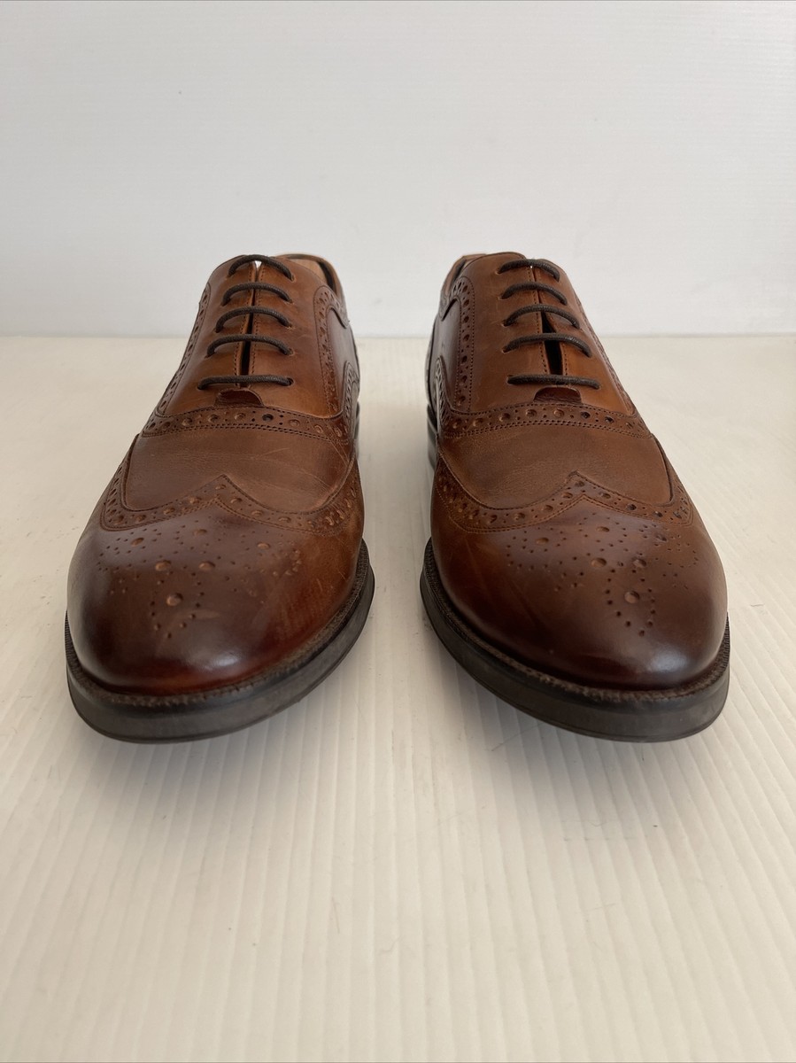 BRAND NEW Cole Haan Lewis Grand 2.0 Wing Tip Oxford C29999 British Tan Size 10 M Cole Haan Lewis Grand 2.0 Wing Tip Oxford C29999 - British  main image 3