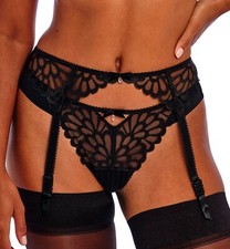 Freya Loveland Suspender garter Belt 401091 Bombshell Black small new