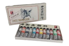 12 Colors Marie’s Tubes 6ml Paint Tube Drawing Chinese Painting Set Art NIB