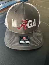UNIVERSITY OF ALABAMA MAGA  DONALD TRUMP SNAPBACK HAT ROLL TIDE RICHARDSON