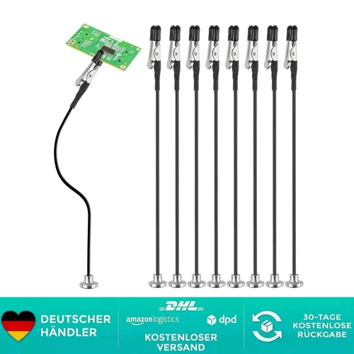 8 Stück Dritte Hand Mit Magnetfuß Flexibler Schwanenhals Löthilfe Platinenhalter