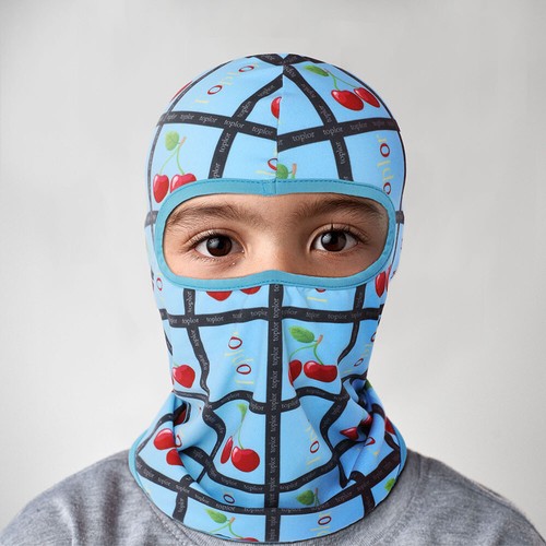 Kinder Sturmhaube Vollgesichtsmaske Winter Fleece Winddicht Skimasken Kapuze für Outdoor - Bild 8 von 105