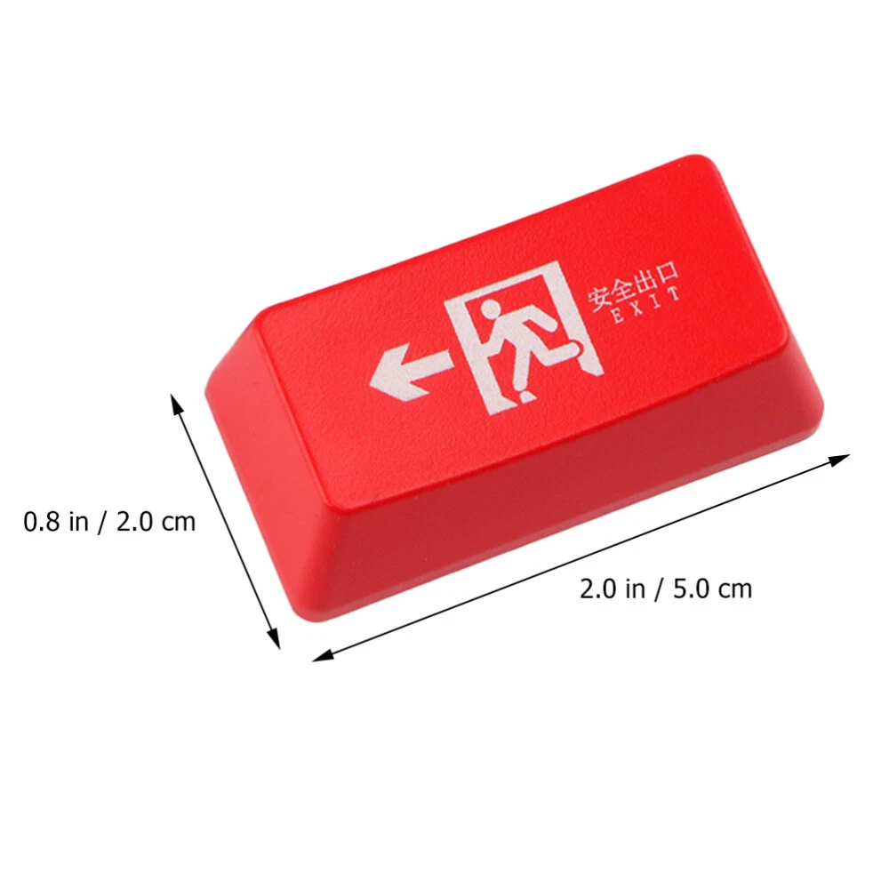 Transparent See-Through Mechanical Keyboard Keycap Replacement Set