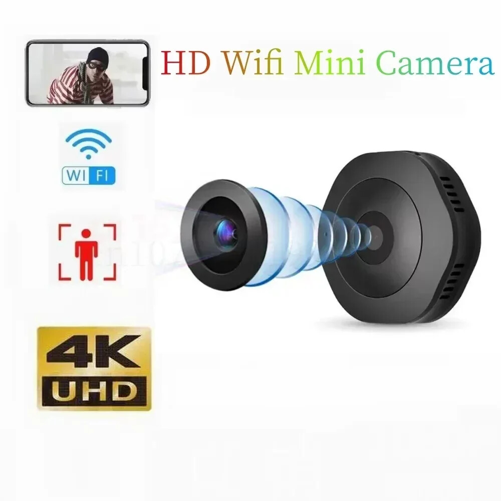 Wifi Mini Camera 1080p HD Wireless Smart Home Device Cam Invisible Night Vision