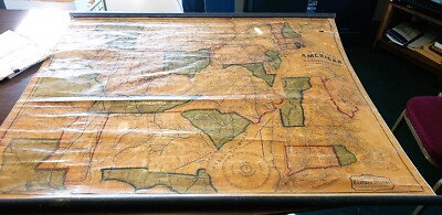 Lloyd's Map of the Eastern States - American Railroad Map - Vintage 1860 Karte