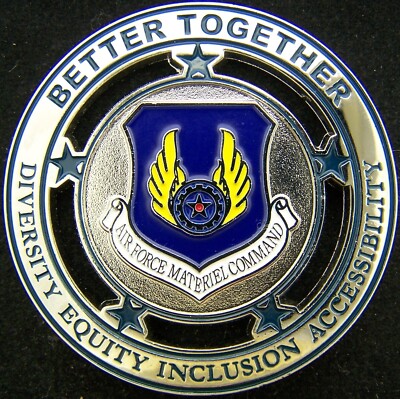 US Air Force Materiel Command Challenge Coin