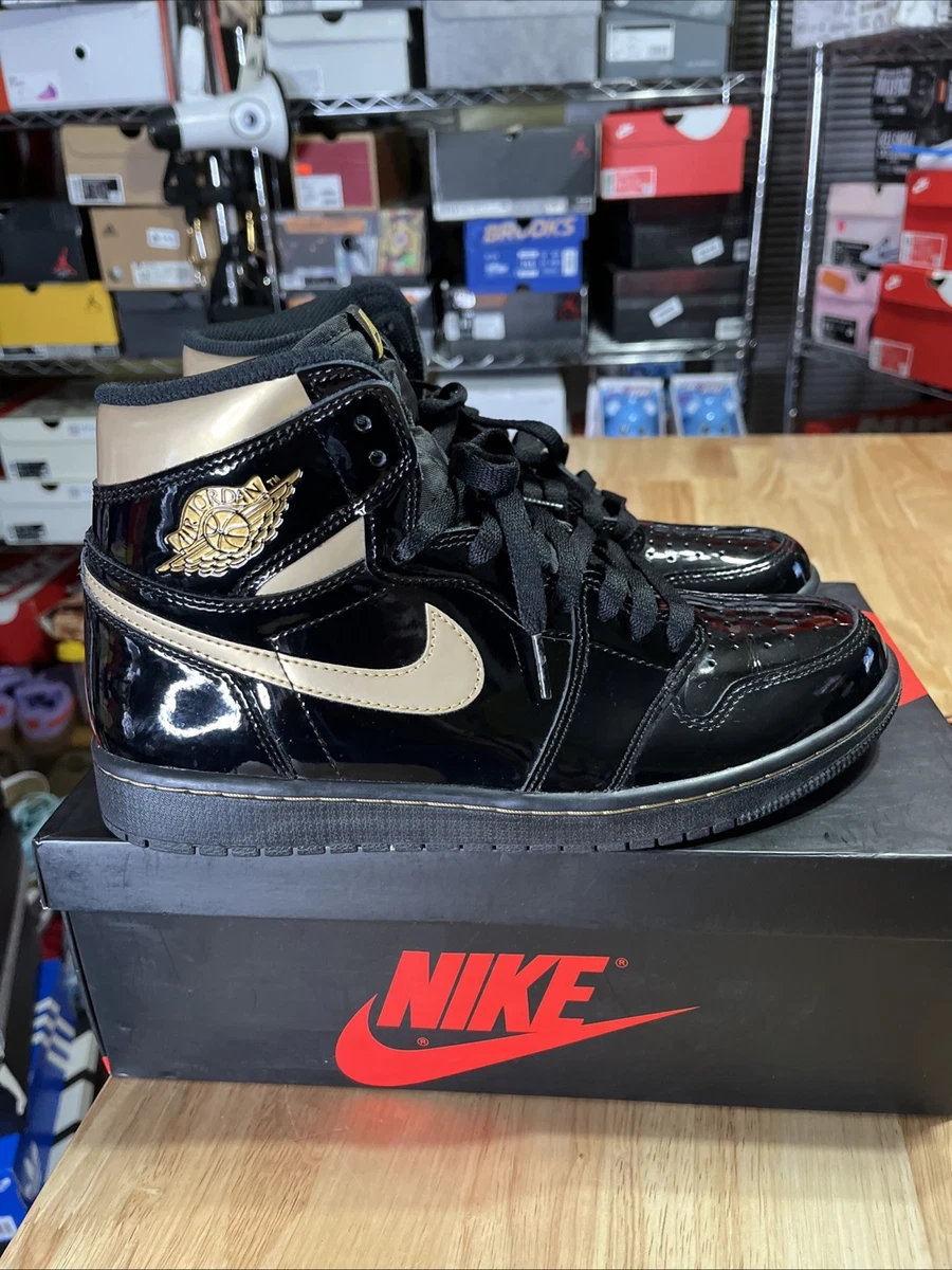 Jordan 1 Retro OG High Black Gold | eBay