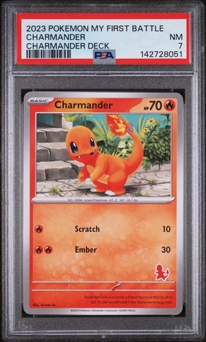 2023 POKEMON MY FIRST BATTLE-CHARMANDER DECK CHARMANDER PSA 7