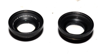 DAGOR LENS ELEMENTS BY C. P. GOERZ  BERLIN-120 MM