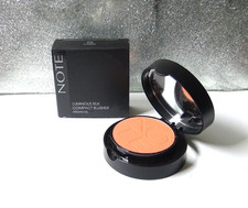 Image of NOTE Luminous Silk Compact Blusher in 03 Coral 5.5g Full Size New Unused Boxed