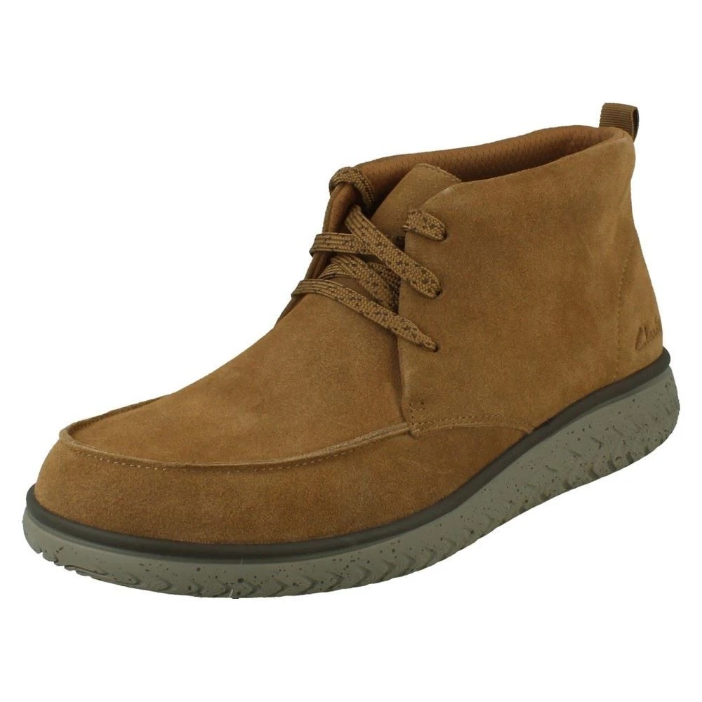 Botas Moccasin De Cuero Suede Casual Clarks 'RelaxLite Moc' - Ajuste G