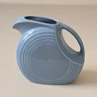 Fiesta Disc Pitcher Retired Periwinkle Blue Vintage Fiestaware Jug Vase USA 7"