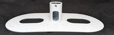 1" NPT Double PoE Camera Mount White | Surveillance Mount