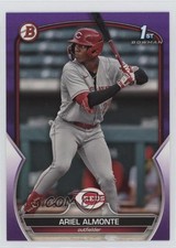 2023 Bowman Prospects Purple 70/250 Ariel Almonte #BP-78 0q3