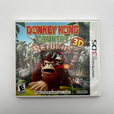 Donkey Kong Country Returns 3D (Nintendo 3DS, 2013) complete tested