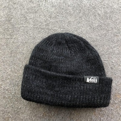 REI Co-op Hat Beanie Mens One Size Gray Wool Blend Knit  display picture 1