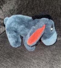 Vintage GUND Sears Disney Winnie Pooh Eeyore Plush Stuffed Animal Blue Donkey
