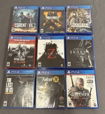 Lot of 9 PS4 Games