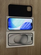 Apple iPhone 15 128GB Black Unlocked Smartphone 88% Battery Health (cracked)