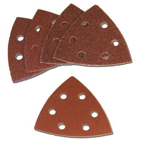 Triangle Shape Abrasive Papers with Twenty Five Pieces Size Ninety Three mm - Picture 6 of 10