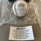 Mlb Boston Red Sox Signed Jake Peavy Autographed 2013 World Series Baseball COA