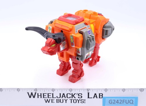 Tantrum METAL Predaking 1986 Vintage Hasbro G1 Transformers Bull Action Figure - Picture 2 of 4