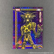 2026 Topps Chrome Marvel #119 Glitch 1st Appearance Purple X-Fractor /75