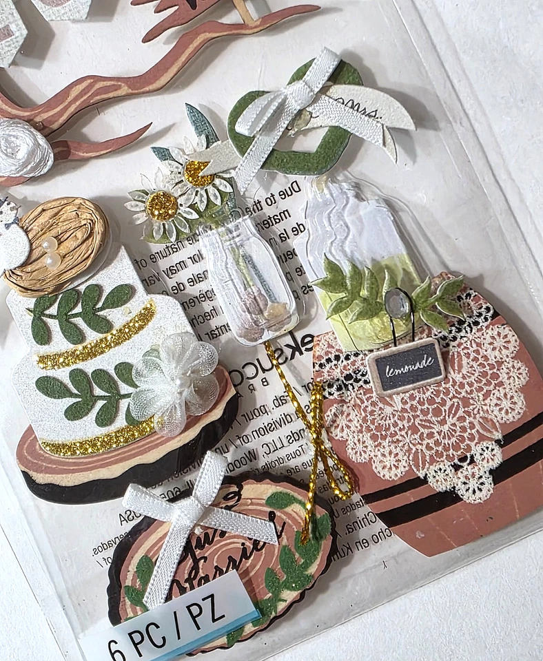 Jolee's Boutique 尺寸贴纸 - 户外婚礼 - 6 件 — 第 3/3 张图片