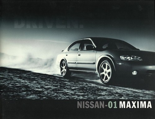 2001 NISSAN MAXIMA sales brochure catalog US 01 20th ANNIVERSARY