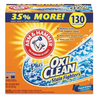 Arm & Hammer 3320000108 9.92 lb OxiClean Powder Detergent - Fresh (3/CT) New
