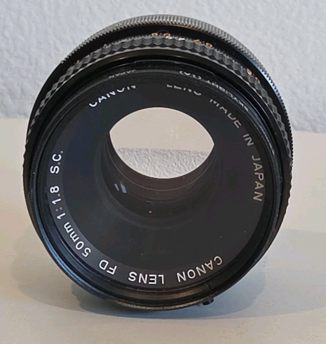 Canon FD f/1.8 Camera Lenses 50mm Focal for sale | eBay