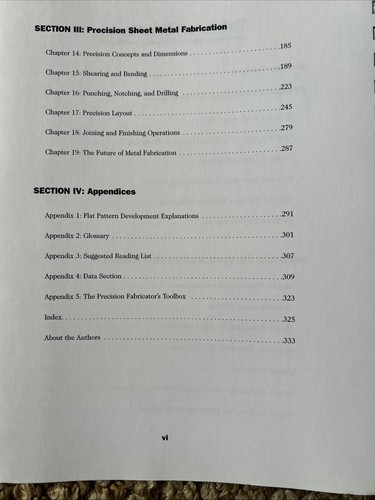Metal Fabrication * A Practical Guide * 2nd * Second Edition * O'Con and Carr - Picture 5 of 5