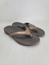 Vionic Womens Tide Sandals Flip Flop Metallic...