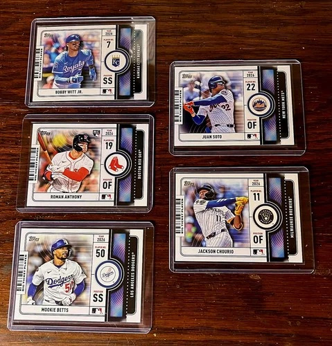 2026 Topps Series 1 Big Ticket Players (5) Card LOT - Roman ANTHONY RC, Soto, +