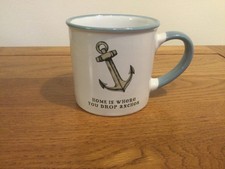 Coast to Coast - Home is Where You Drop Your Anchor - Stoneware Mug