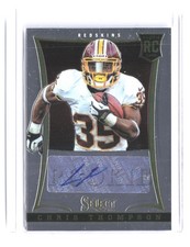 2013 Panini Select Chris Thompson Rookie Autographs #165 #/499