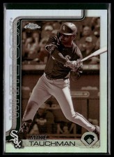 2025 Topps Chrome #117 Mike Tauchman Sepia Refractors