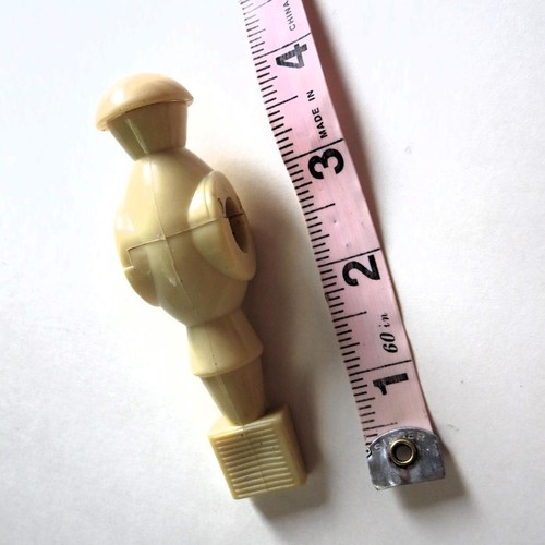 Tabletop Foosball Replacement Parts Men 4" Beige Creme Plastic Player
