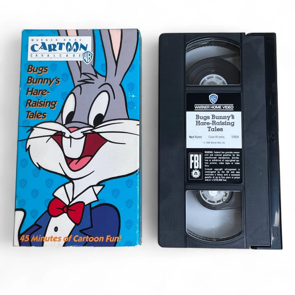 Lot 4: Bugs Bunny Road Runner Yosemite Sam Tiny Toon 1988-1996 Warner Home Video Foto 3 de 4
