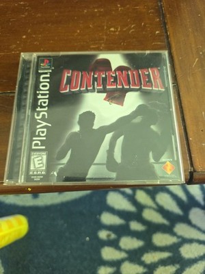 Contender (Sony PlayStation 1, 1999) CIB Black Label Clean Disc