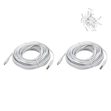 2 Pack 25 ft USB C Cable for Security Camera Outdoor Indoor, Type-C Extension...