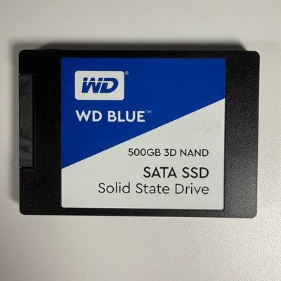 WD Blue 3D NAND 500GB WDS500G2B0A 2.5'' SATA SSD FULLY TESTED / GREAT CONDITION
