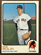 1973 Topps Baseball - #541 Bob Bolin Red Sox EXMT-NM (High Series)