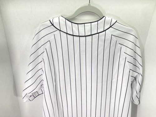 Pittsburgh Pirates Dynasty Jersey Men Large White Stripe Button Short Sleeve New - Picture 7 of 14