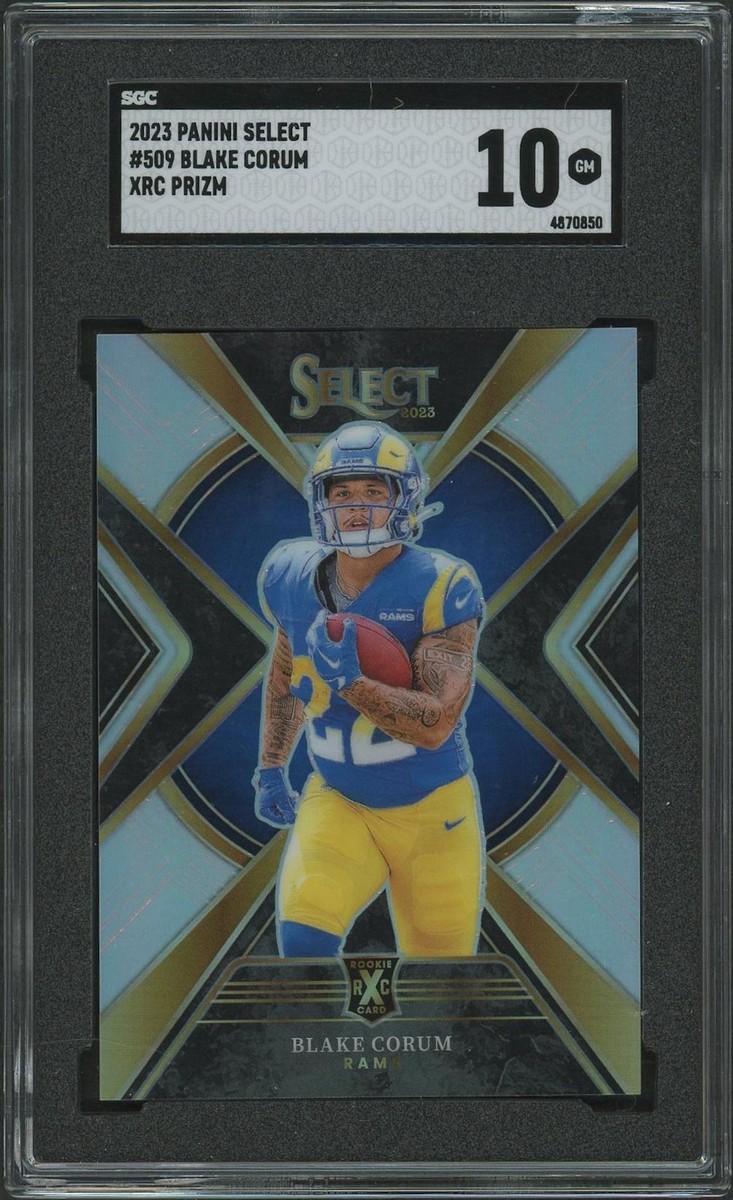 2023 Panini Select - 2024 Xrc Prizm Blake Corum #509 (RC